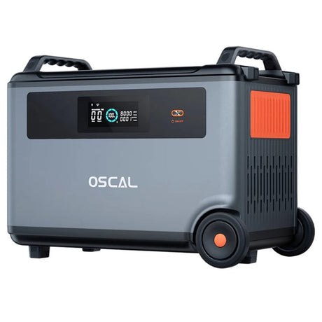 Oscal PowerMax 3600 SE Solar Generator Kit 7200Wh 3600W with Expansion Battery + 2x 200W Solar Panels