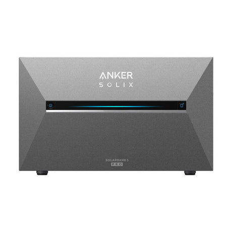 Anker SOLIX Solarbank 3 E2700 Pro Balcony Solar Kit 5.4kWh – 1× BP2700 + 4×440W Panels with Mounting System